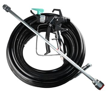 MONSTER Spritzset Lack und Farbe MY N°1 7,5 m 1/4" NW 6 Düse M 5