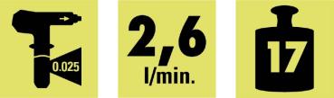 Preview: G 2.6+ GoldSpray 2 in 1 Airless inkl. 24 Monate Rundum-sorglos-Paket