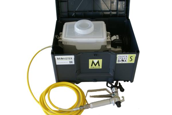 MONSTER QuickSprayBox S Battery Airless mit 2 Akkus